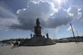 STOCKHOLM, SWEDEN ÃÂ¢Ã¢âÂ¬Ã¢â¬Å JUNE 15, 2017: a monument to King Gustav Royalty Free Stock Photo